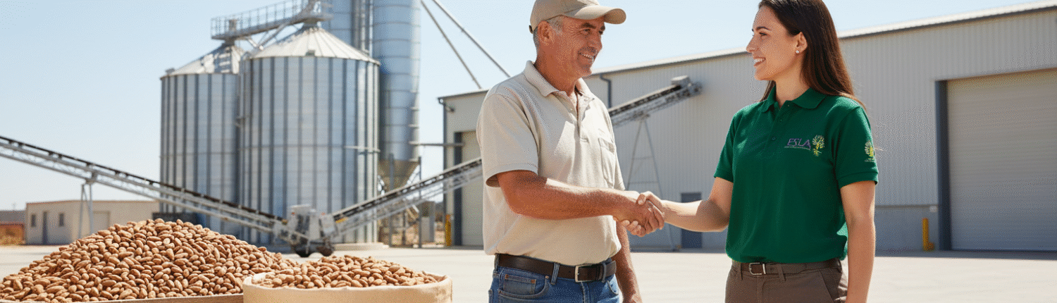 ESLA compra y vende almendra y pistacho a agricultores de todo España