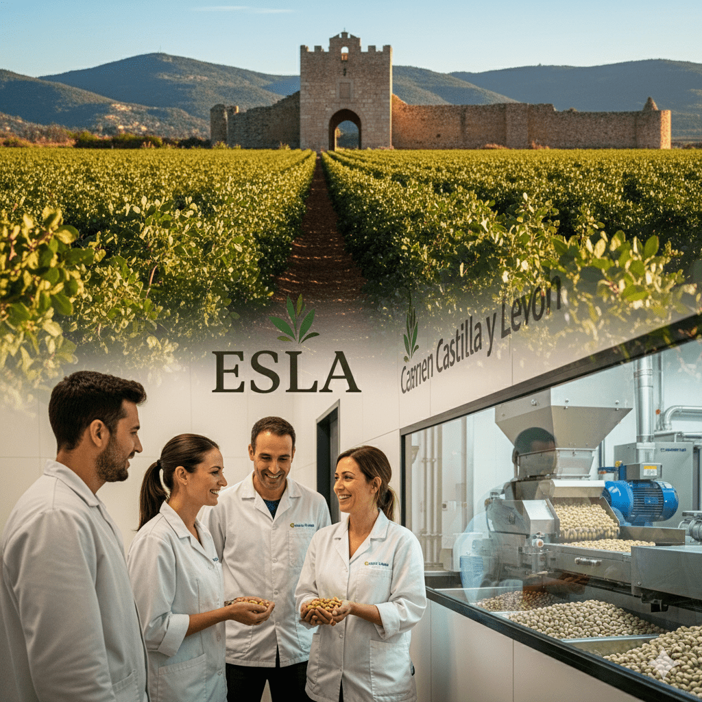 ESLA Alternativas Agroforestales - Secadero de pistachos en Castilla y Leon