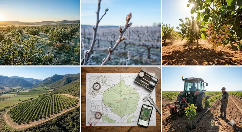Alternativas Agroforestales Esla - Realiza plantaciones de Pistacho llave en mano.