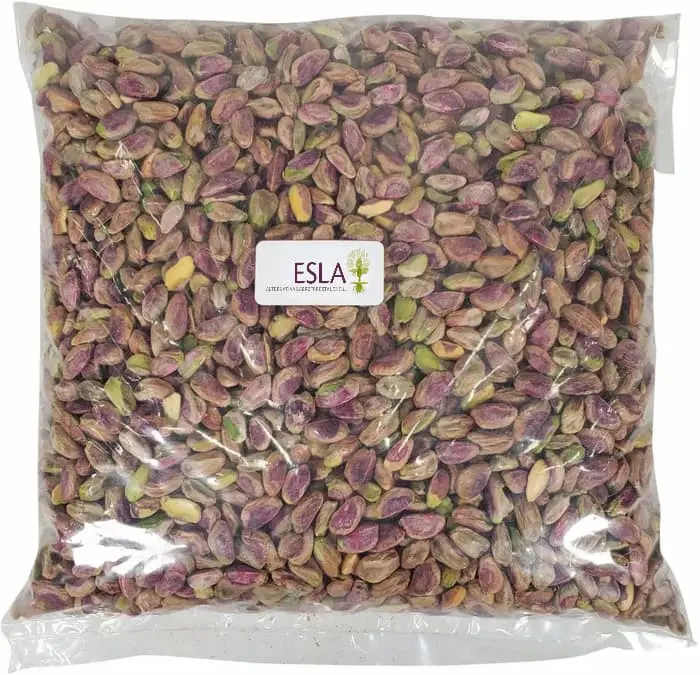 Pistacho en grano calidad premium, bolsa 5 Kg, envasado al vacío.