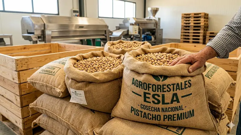 Pistacho grano entero para rellenos de repostería creativa y macarons.